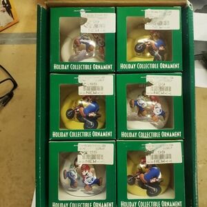 New Nintendo Wii Christmas Holiday Collectible Ornaments Game Stop Exclusive